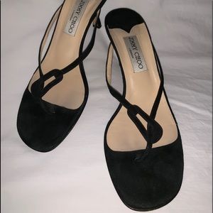 Jimmy Choo black sandals